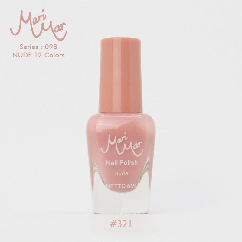 MARIMAR NAIL POLISH 12 COLOURS SHADES KODE : 098