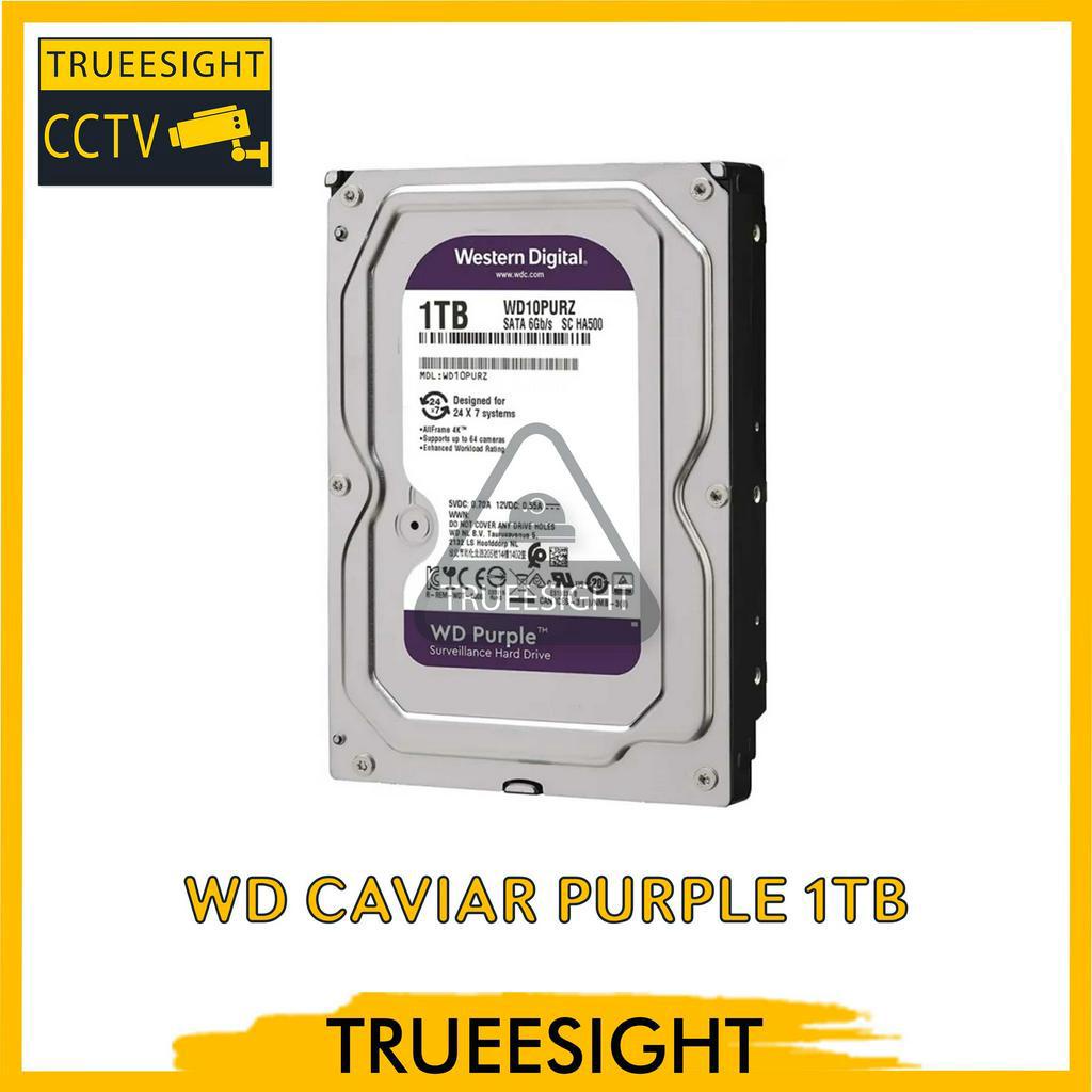 WD Caviar Purple 1TB - HD Hardisk Internal 3.5&quot; for CCTV Surveillance