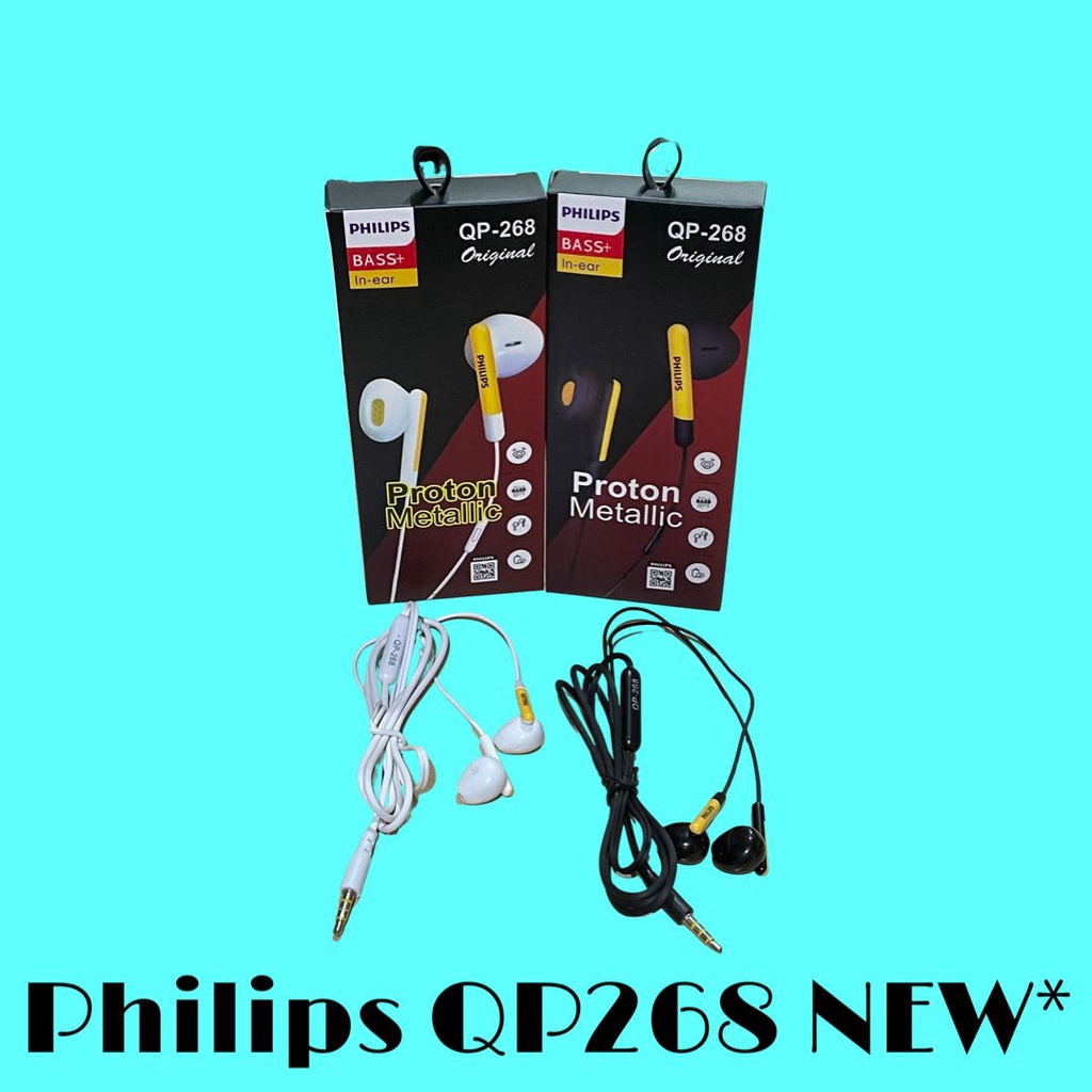 HF Headset Realme & Philips QP-268 Proton Metallic