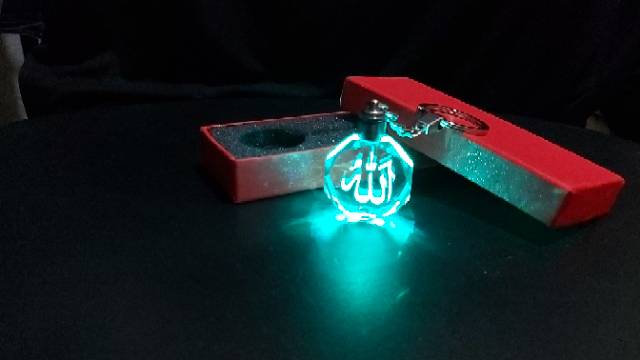 GANTUNGANKUNCI KEYCHAIN LEDLIGHT KEYRING SOUVENIR GIFT HADIAH