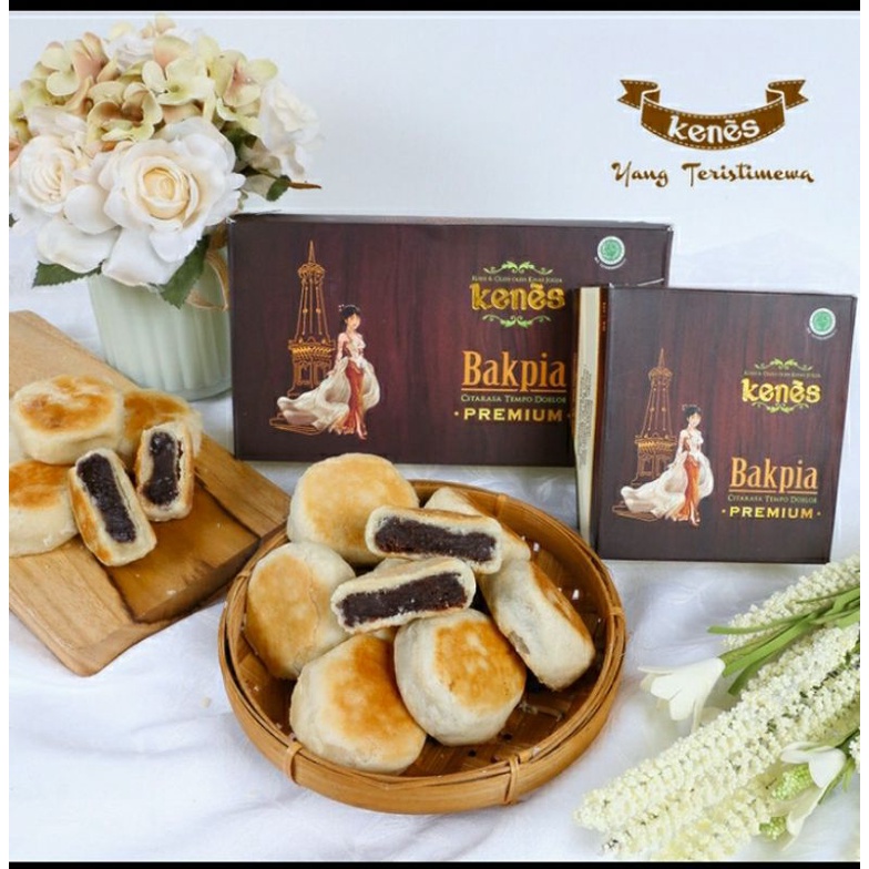 

Bakpia KENES kualitas premium isi 20 bisa free vaccum Oleh-oleh khas Jogja