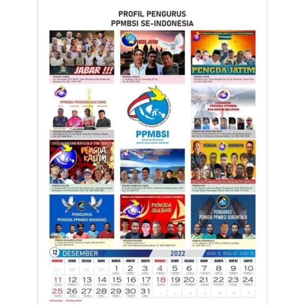 Kalender PPMBSI merpati balap 2023