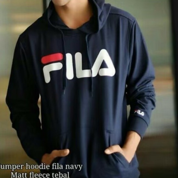 fila hoodie navy