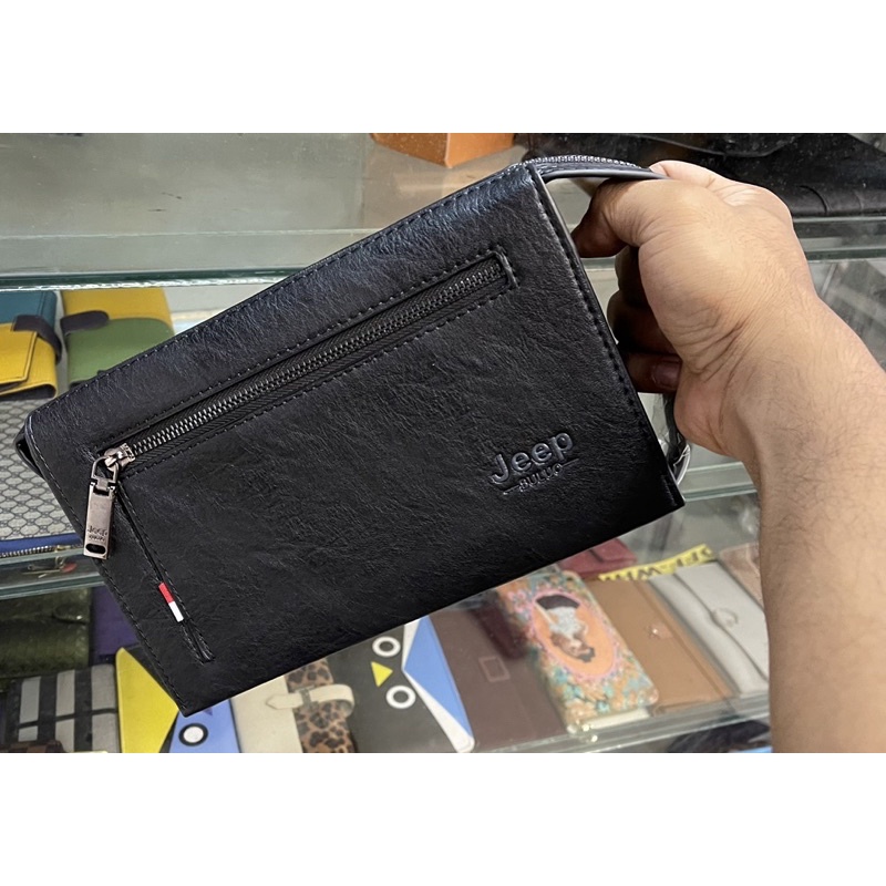 Handbag kulit Tangan pria/wanita import Tas Clutch Tangan model jinjing 536-1 kulit