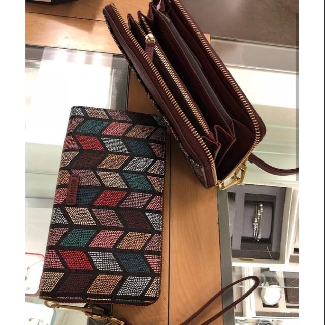 Dompet Fossil Ori. Dompet panjang.