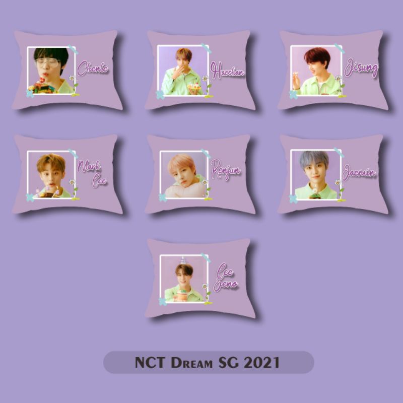 Sarung Bantal NCT DREAM Custom