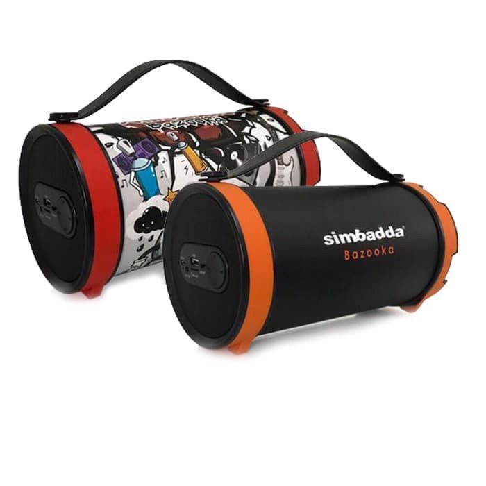 Speaker Simbadda CST 900N CST900N CST 900 Bluetooth BAZOOKA - Grafiti