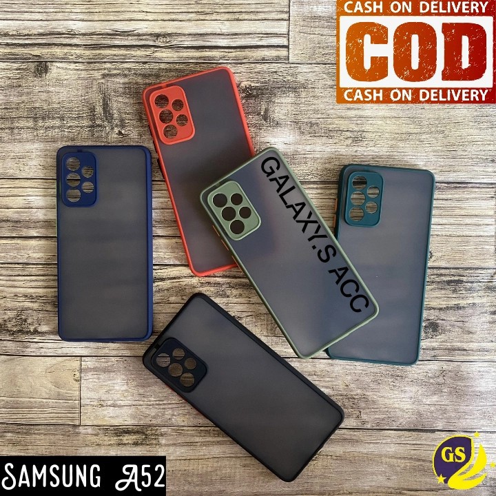 Samsung Galaxy M22 M32 A52S A22 4G 5G A12 M12 A02s A03s M02 A02 A32 4G 5G A52 A72 5G 2021 Case Dove Kamera Matte Transparan Fuze Colored Frosted Macaron