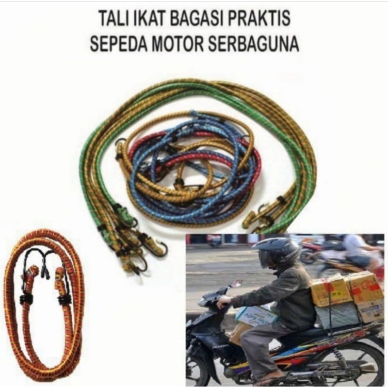 Tali Motor Tali Barang | Pengikat Barang Elastis 100cm