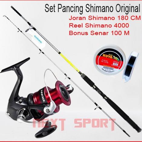 PROMO Set Pancing Shimano Sienna dan Shimano 180CM Original