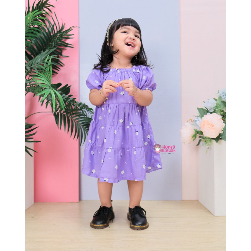 HONEYBLOSSOM dress anak emily series / dress anak perempuan 1 tahun