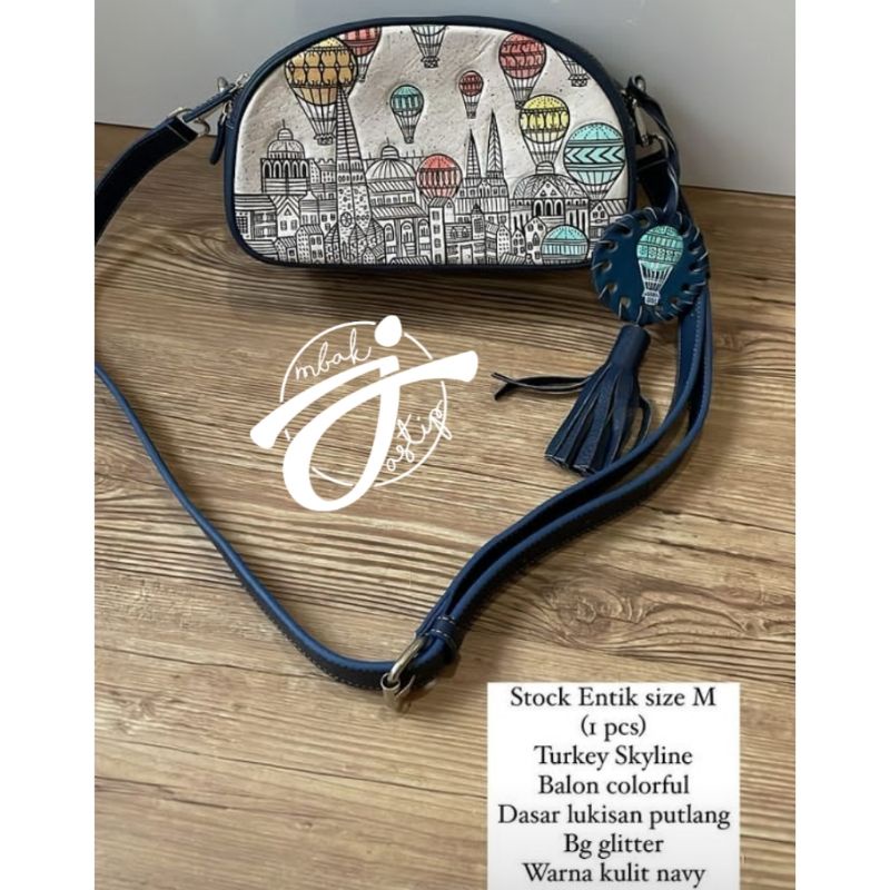 Entik Sling Bag by Sketsa Serlium Leather