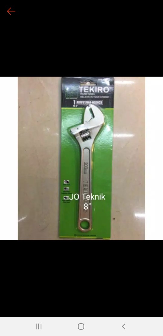 Kunci Inggris 8 Tekiro