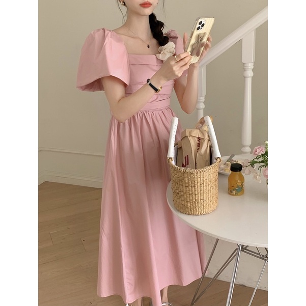 TERUSAN DRESS IMPORT GAUN PANJANG WANITA KOREAN MX539