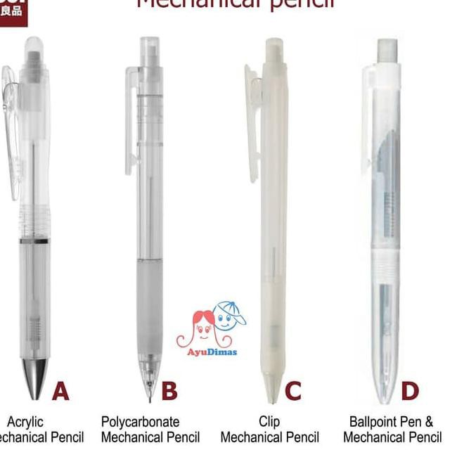 

✹¨ Muji - Mechanical Pencil - Pensil mekanik ¨