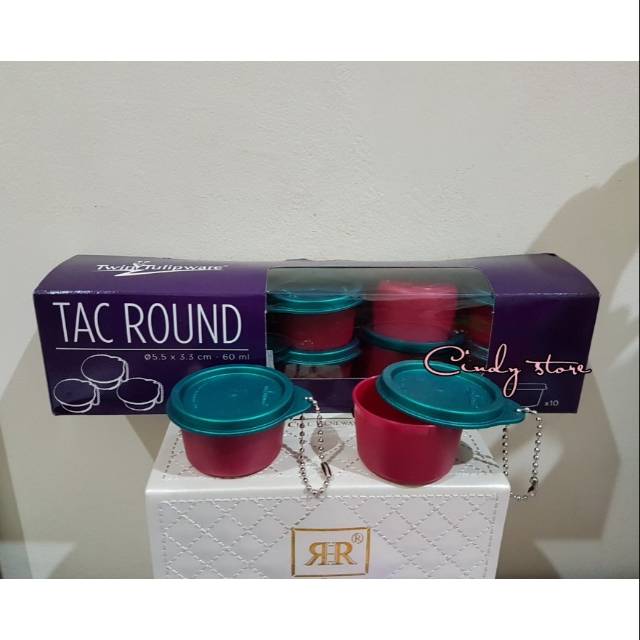 Twin Tulipware Tac Round 60ml Imperium Warna Special Limited Edition