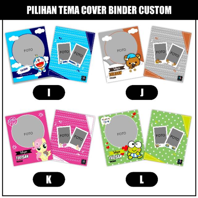 COVER BINDER CUSTOM