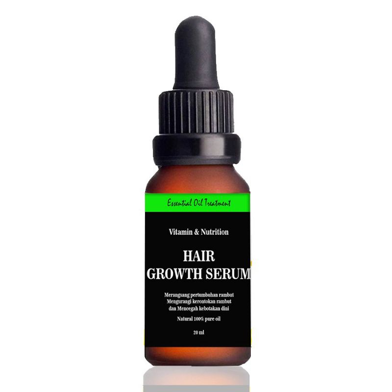 Hair growth essential oil serum perawatan rambut