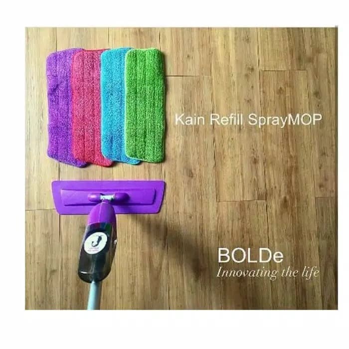 Refill spray mop BOLDe ultima kain pel microfiber 1 SET 3PC Original