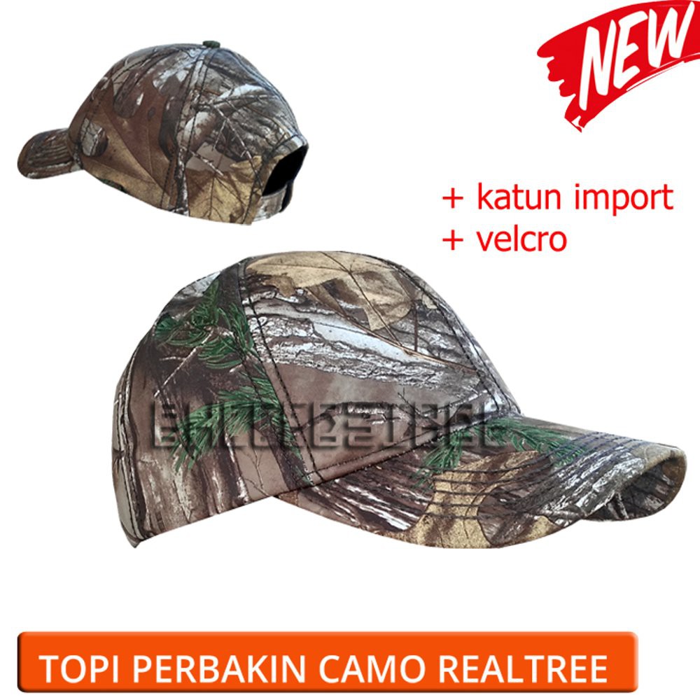 topi camo perbakin hunting outdoor sniper