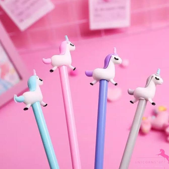 

Bolpoin Unicorn Bolpoin Gel Karakter Pulpen Unicorn
