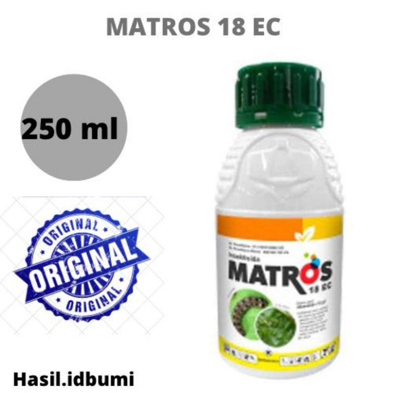 Insektisida MATROS 18EC 250 ml - Insektisida Pembasmi Hama Pengendali Hama Obat Hama