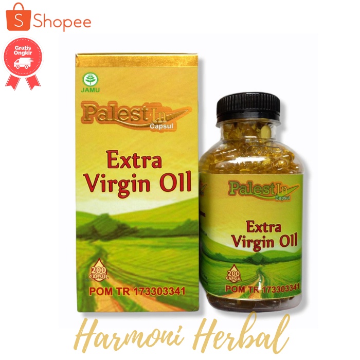 Palestine Kapsul Extra Virgin Oil Isi 200