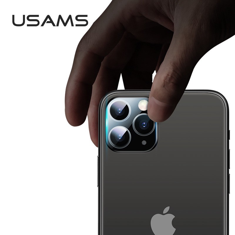 Apple iPhone 11 Pro Max USAMS Camera Lens Glass asli