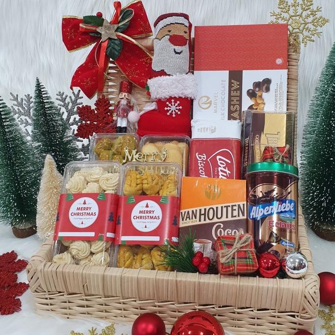 

Paket Dekorasi Hampers Natal Christmas Parcel Hadiah Kue Kering 100 .