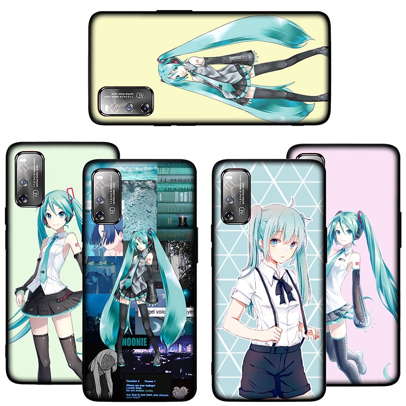 Soft Case Bo152 Cartoon Hatsune Miku Girl Casing Samsung Galaxy S10 S9 S8 Plus S6 S7 Edge S10 S9 S8 Fashion Protection Cover Shopee Indonesia