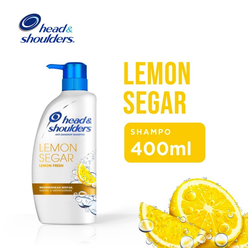 Head &amp; Shoulders Shampoo Anti Ketombe Lemon Fresh - 400 ml