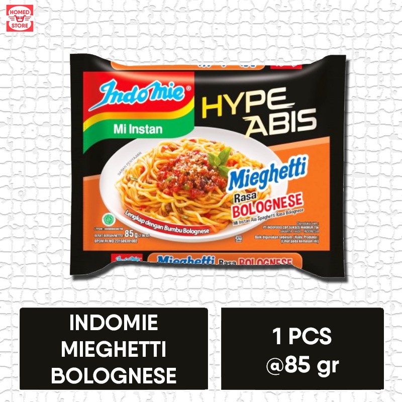 

Indomie Mi Instant Hype Abis Mieghetti Rasa Bolognese 1 Pcs