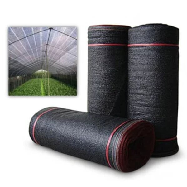 Paranet Nylon Lebar 1.8 x 50 meter 1 Roll Jaring Hitam Atap Tanaman