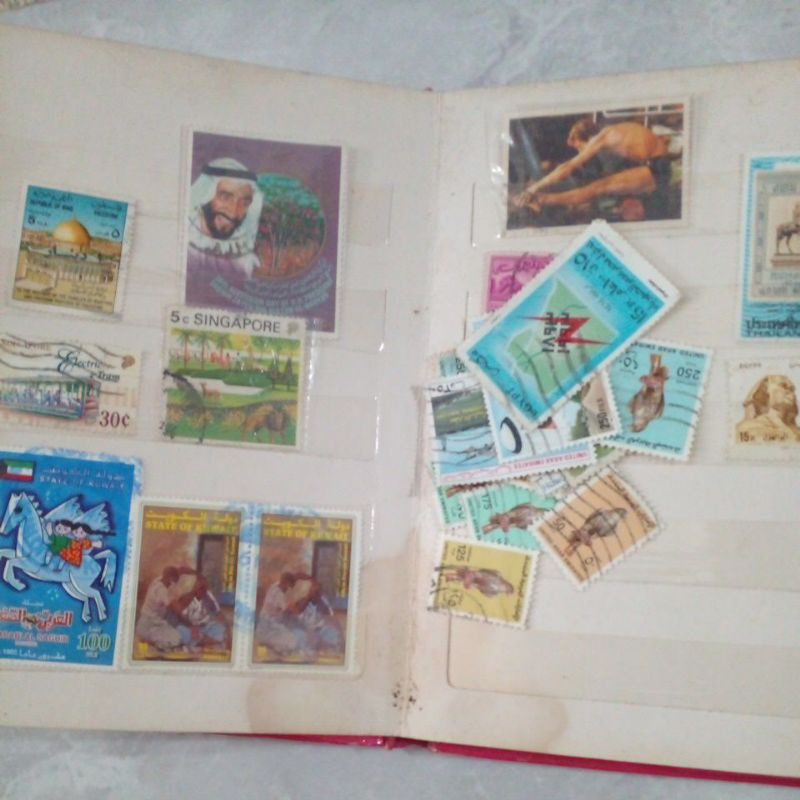 

perangko/stamp bekas pakai luar negeri