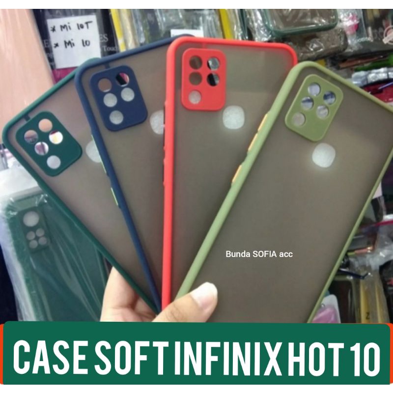 SLIKON/CASE SOFT CASING INFINIX HOT 10 MY CHOICE CASE