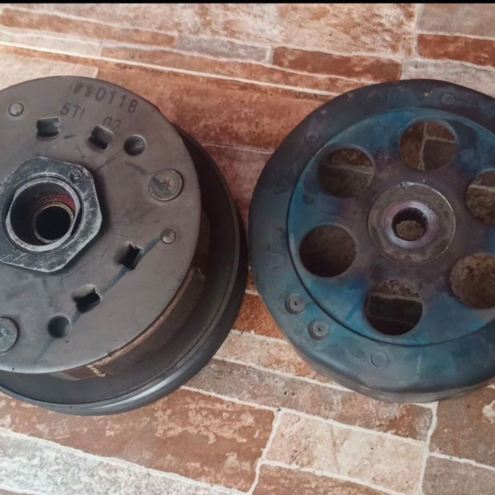 fully fooly puli sleding set kampas ganda mio sporty/mio smile/mio soul/fino karbu copotan motor