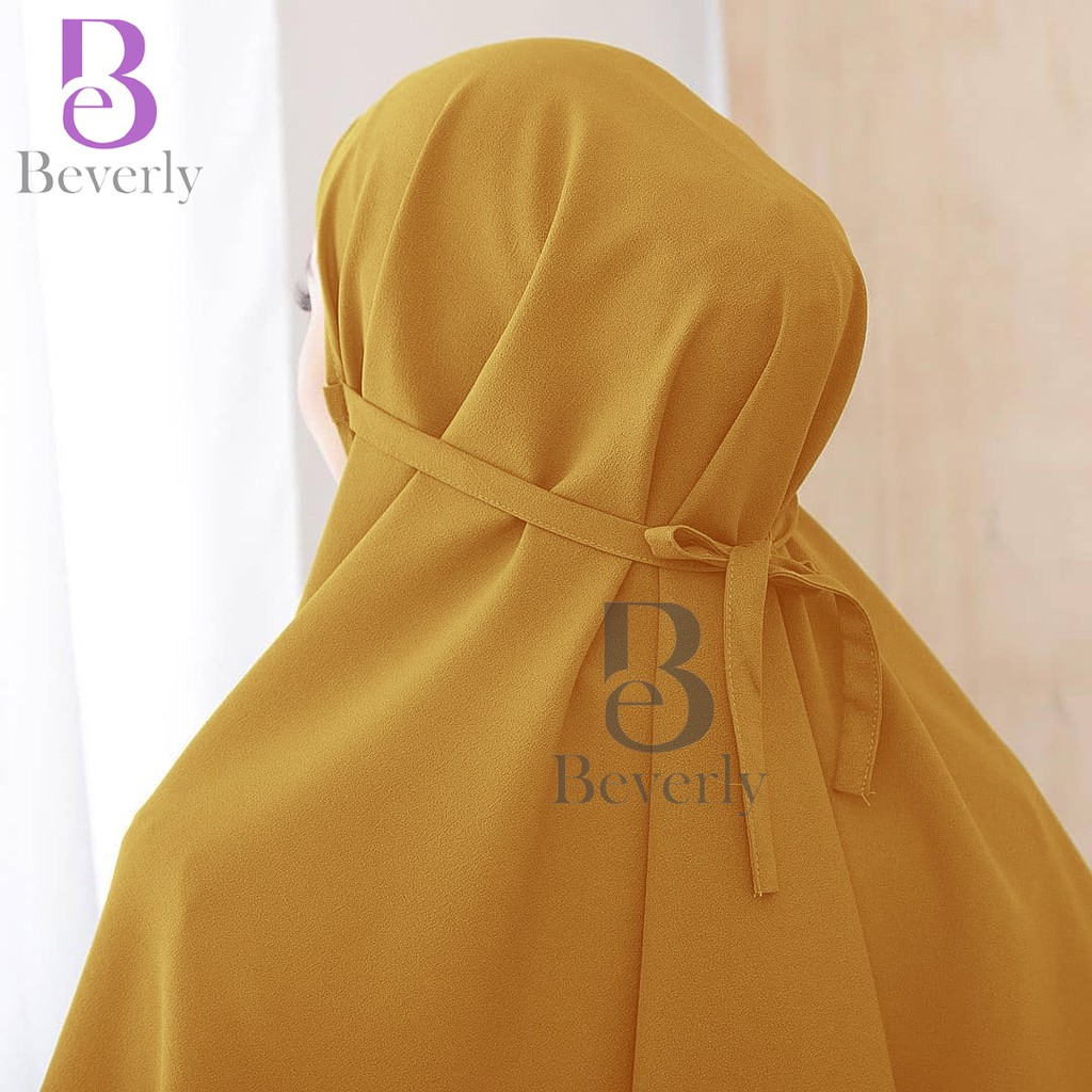 Bergo Maryam Diamond Warna Mustard Khimar  Instan Murah Best Quality