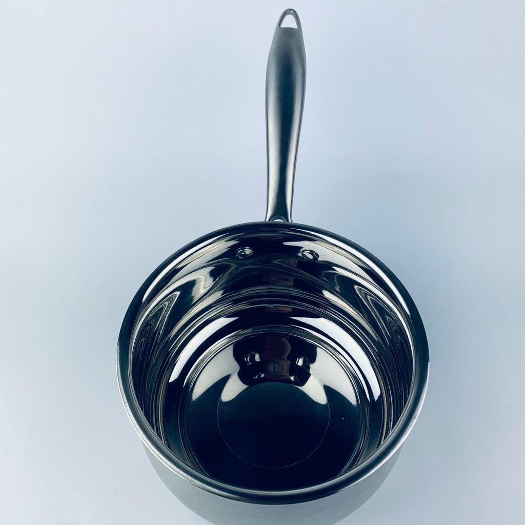 POT STAINLESS STEEL MILK PAN MENTEGA/KOPI SUSU HANGAT 16CM WEIBAO