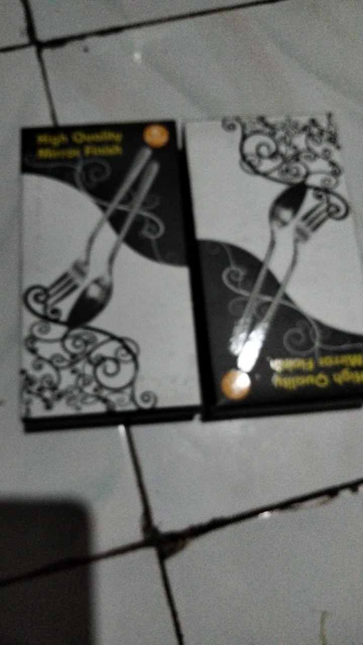 Set Sendok Garpu Kecil / Sendok Teh Mirror Finish Stainless Tebal