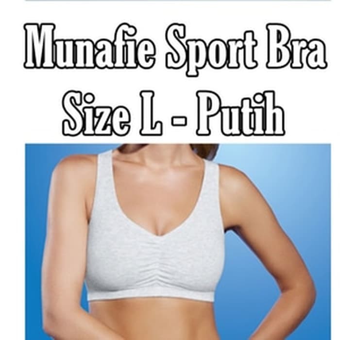 ❄️MATCHA❄️ Munafie Bra / Munafie Sport Bra (Putih, ungu muda, ungu tua)