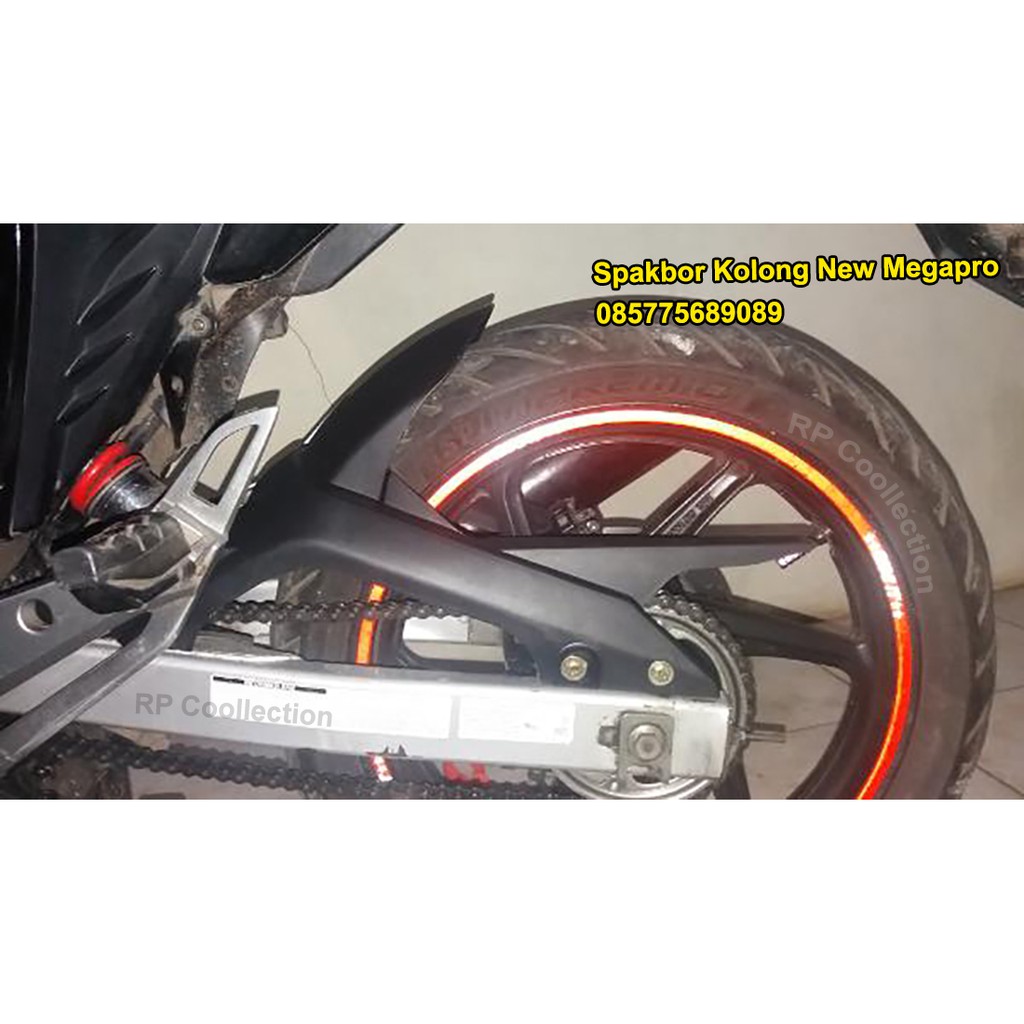 Spakbor Kolong New Megapro Karbu Slebor Hugger Mudguard Pelindung Monoshock Shopee Indonesia