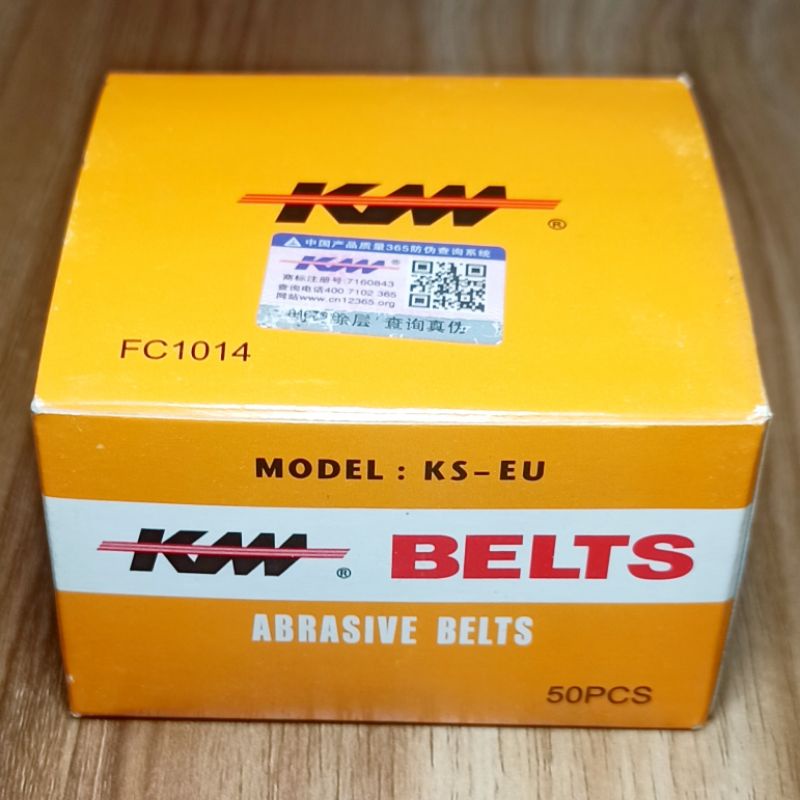 Abrasive Belts KM Belts / Asahan Mesin Potong Bahan Kain KM 5&quot;