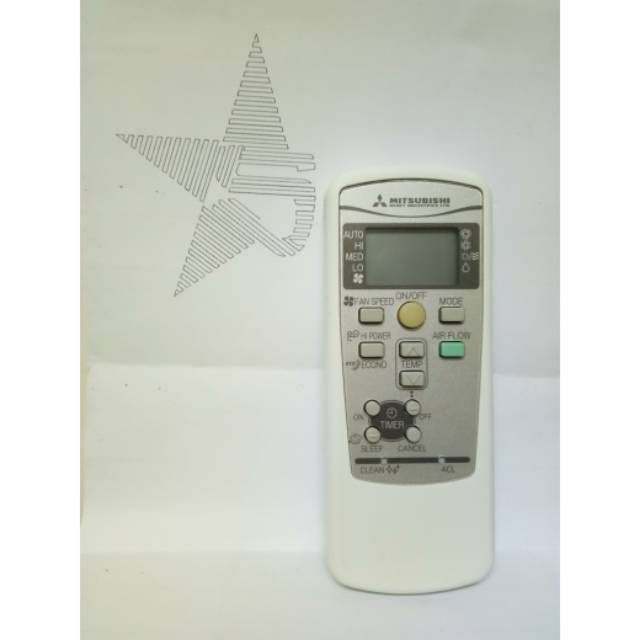 REMOT REMOTE AC MITSUBISHI ORIGINAL RKX502A001B