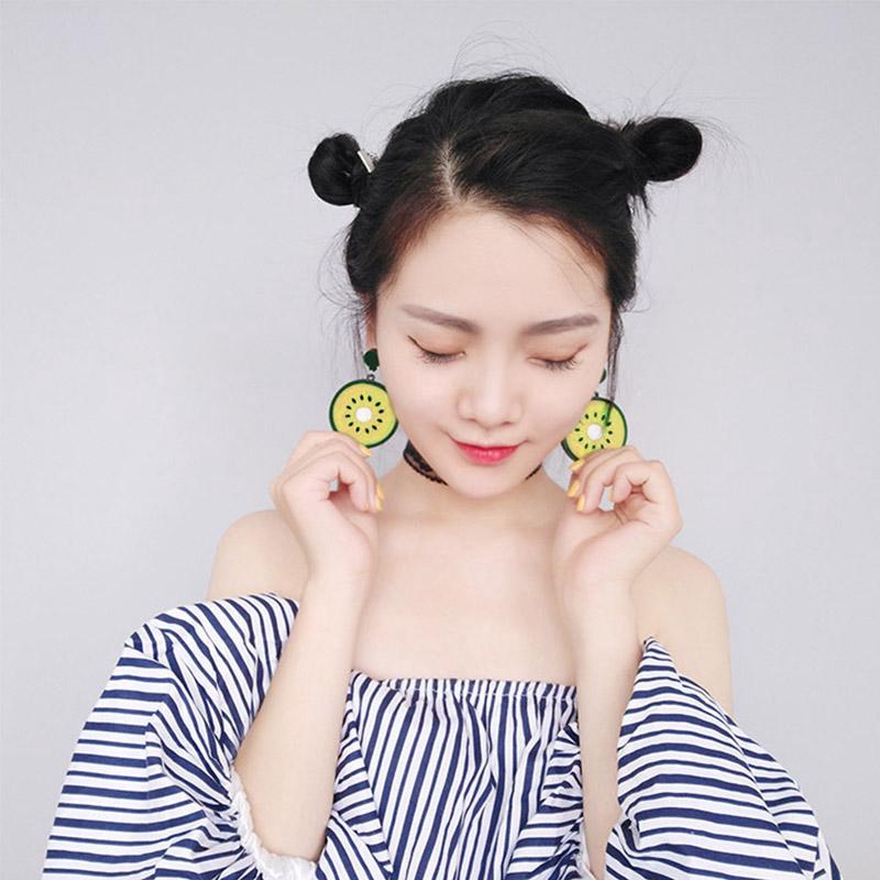 Anting Stud Desain Buah Gula Untuk Wanita