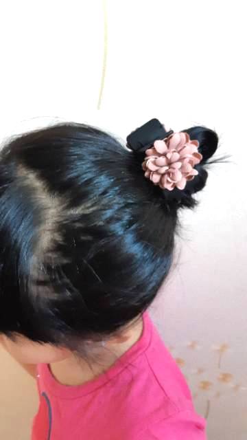 Jepit Rambut Bunga Daisy Suede Jedai