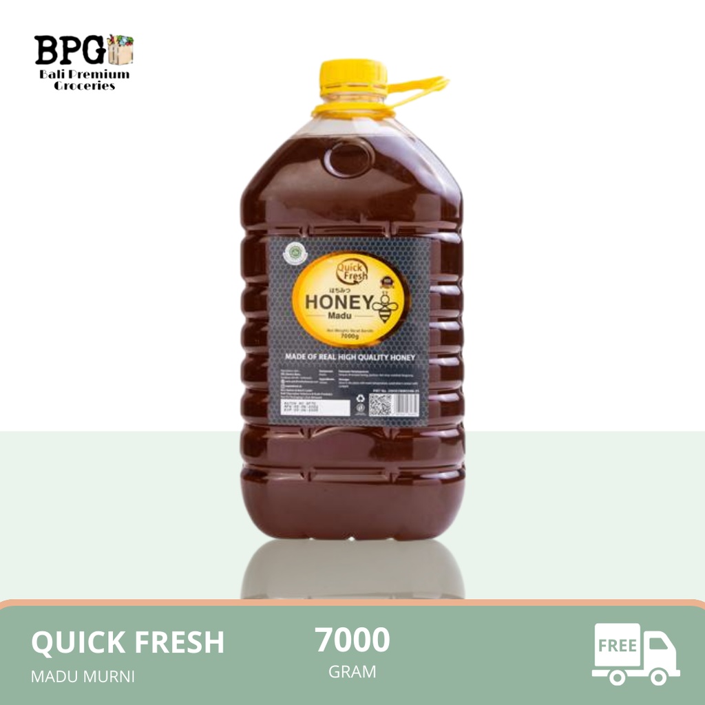 

QUICK FRESH Honey 7000 Gr Kemasan Galon (Madu Asli 100%)