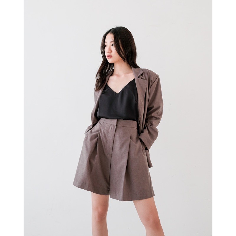 ELLE BLAZER (BROWN)