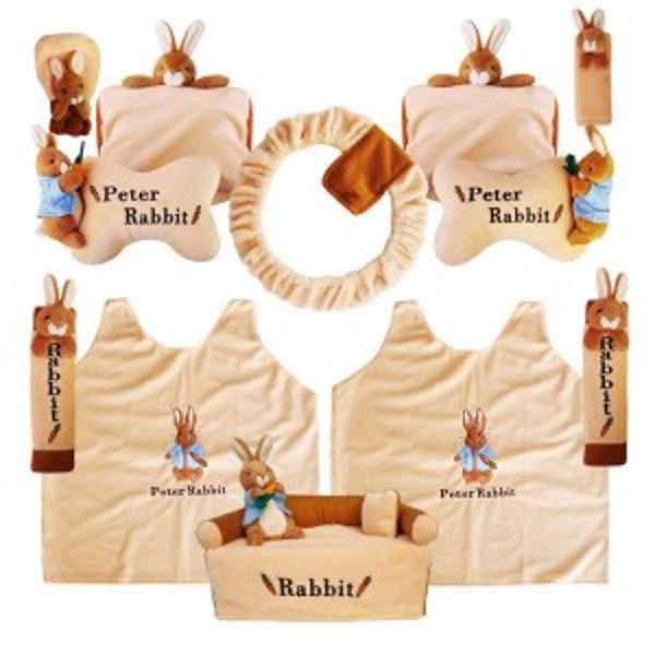 Bantal Mobil 8 in 1 Exclusive Boneka Rabbit