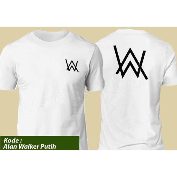 DI JUAL KAOS DJ ALAN WALKER  AW PUTIH DWP 2017 EDM RAVE PARTY BAJU