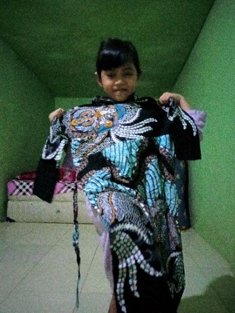 Gamis Batik Anak (ori) 6-7th